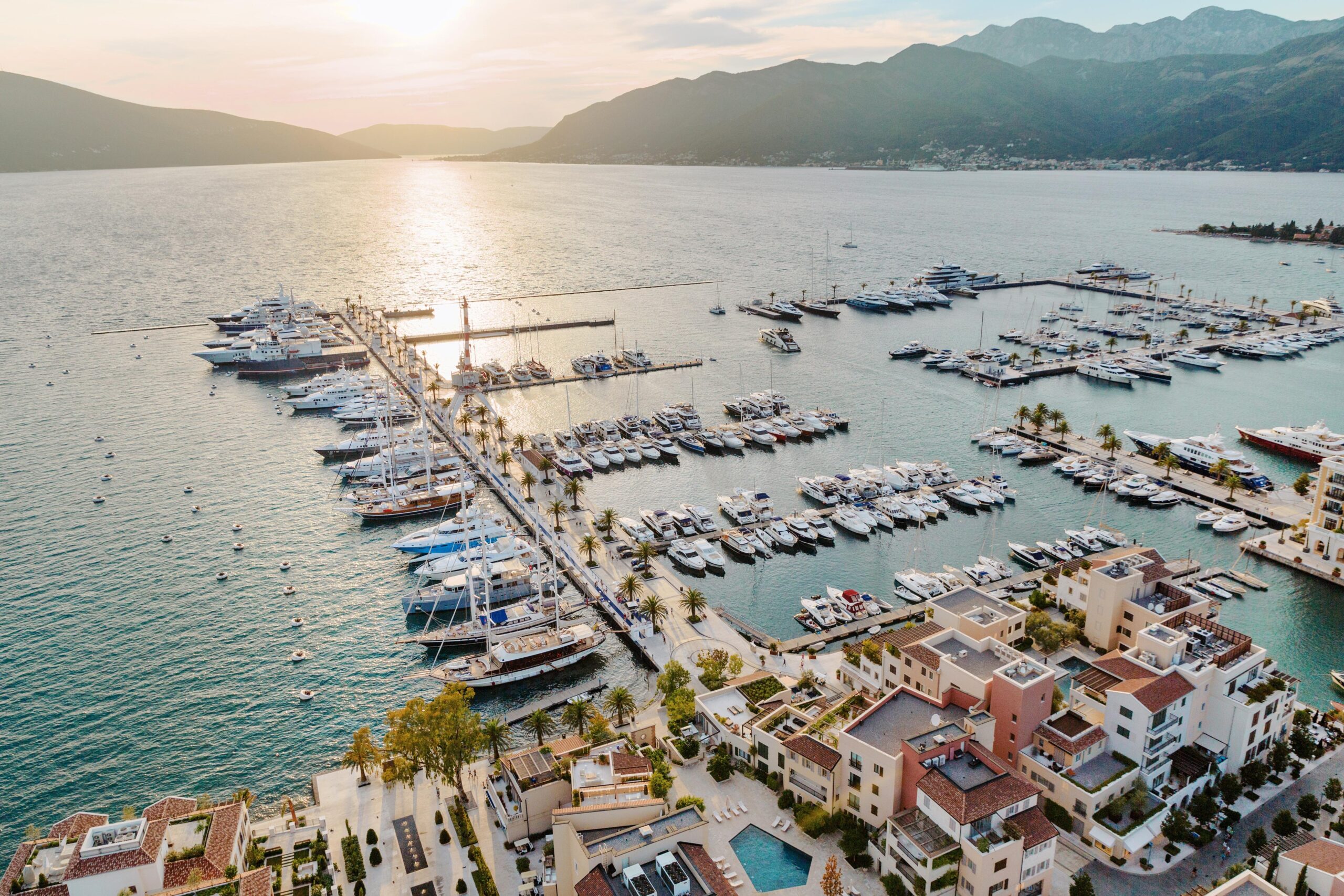 Luksuzna marina Porto Novi u Boki Kotorskoj, Crna Gora