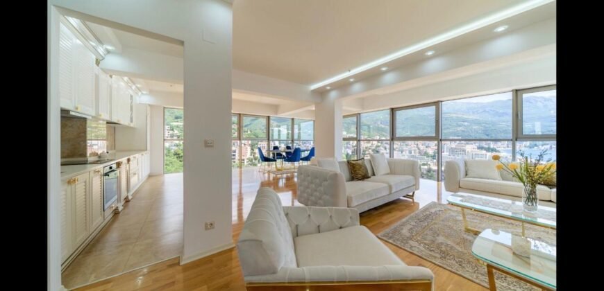 Luksuzni trosoban stan za izdavanje &ndash; Harmonia by Dukley, Zavala, Budva | 150 m&sup2;