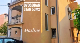 Masline &ndash; dvosoban namje&scaron;ten stan 53 m&sup2; | Prodaja