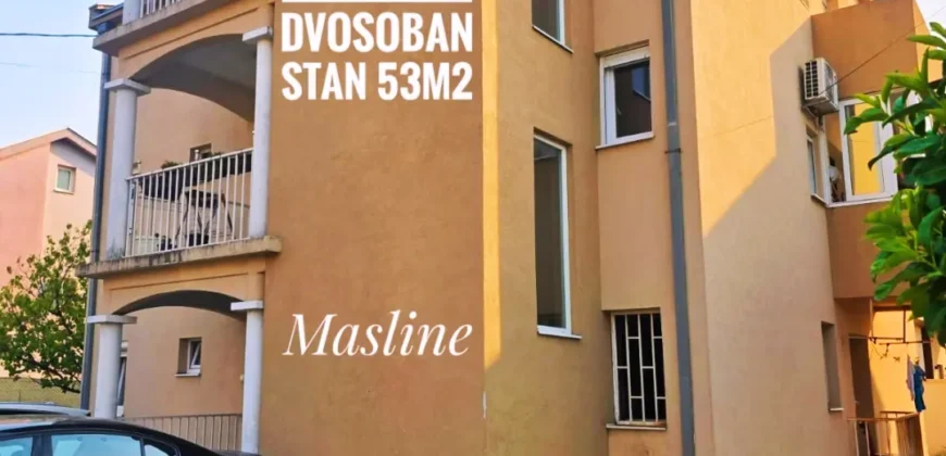 Masline &ndash; dvosoban namje&scaron;ten stan 53 m&sup2; | Prodaja